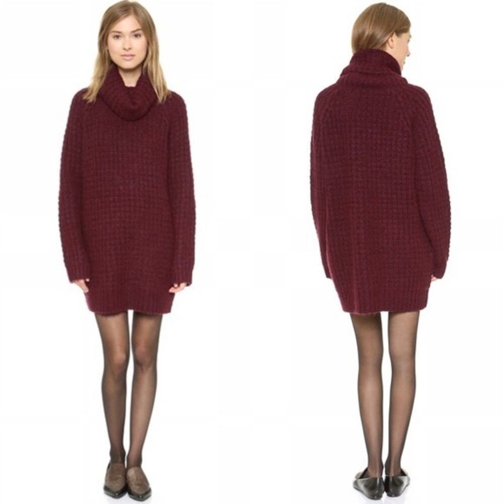 ELIZABETH AND JAMES Sweater Dress Womens Size Medium Wool Alpaca Elevated Indie
